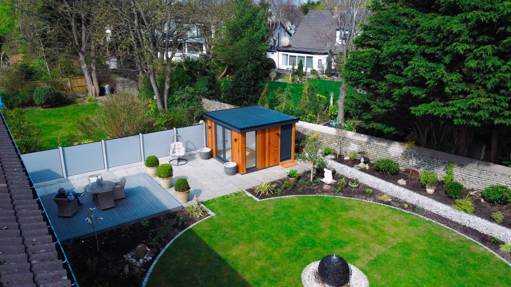 DJI_0027 drone caught image of garden room