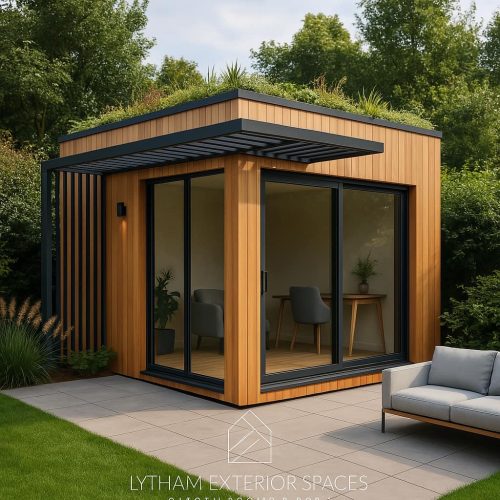ai model of a garden room