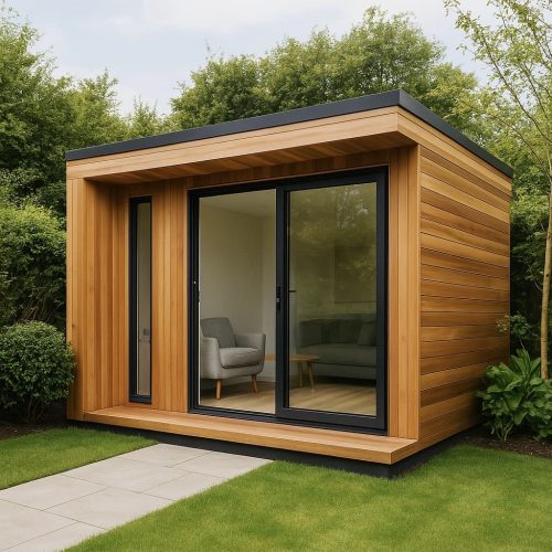 ai model of a garden room
