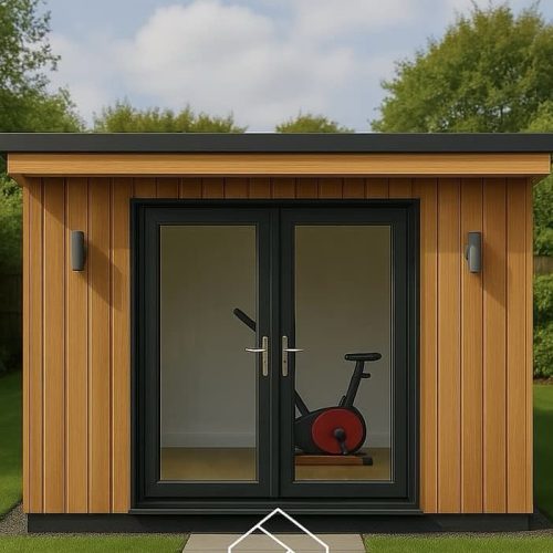 ai model of a garden room