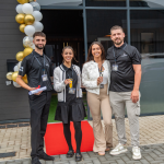 Lytham Exterior Spaces team at the showroom opening